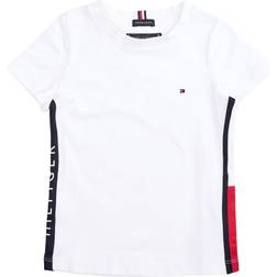 Tommy Hilfiger Flag TEE S/S Kortærmede T-shirts hos Magasin