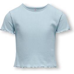 Only Nella T-shirt - Light Blue