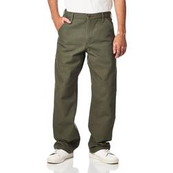 Carhartt Uomo Washed Duck Work Dungaree Pant - Midnight