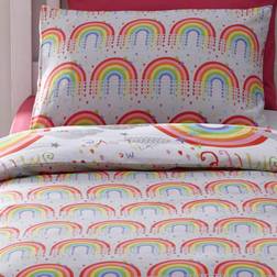 Portfolio Home Duvet Set Clouds & Rainbows Single 138x200cm
