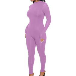 CTU Sexy Bodycon High Waist Long Sleeve Jumsuits