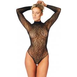 Nortie Oda Leopard Crotchless Bodystocking