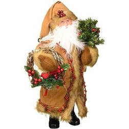 Santa's Workshop Cardinal & Berries Figurine 15.5"