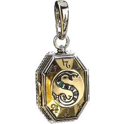 Harry Potter Slytherins Locket Charm - Gold/Green