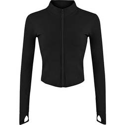 Lviefent Women's Lightweight Full Zip Running Track Jacket