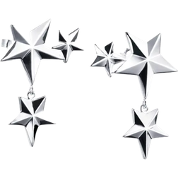 Efva Attling Catch A Falling Star Earrings - Silver