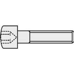 Toolcraft Vis Cylindrique M6 30 mm 6 Pans