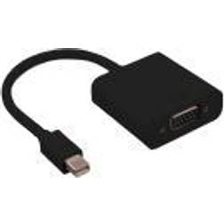 Value Mini DisplayPort VGA Adapterkabel 0.15 m 0.2m