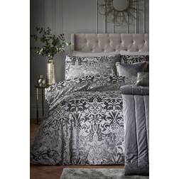 Laurence Llewelyn-Bowen 'Firenza' Damask Duvet Cover Grey