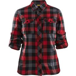 Blåkläder Women's Flannel Shirt - Rouge