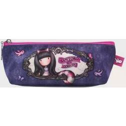 Safta Penalhus Gorjuss Cheshire cat Pink Lilla (22.3 x 8.8 x 5.7 cm)