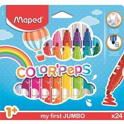 Maped Color'Peps, tuscher, jumbo, 24 stk