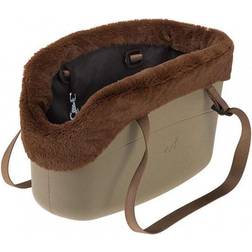 Ferplast With-Me Winter Borsa 21.5 x 43.5 x 27 cm - Tortora