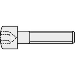 Toolcraft 839669 Cylinderskruer M3 sekskant DIN ISO