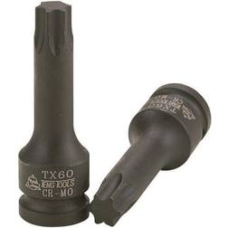 Teng Tools Slagtoppe 1/2 Tx45 921245Tx-C Torx-skruetrækker