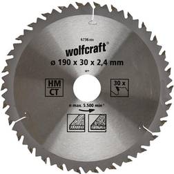 Wolfcraft Skæreskive 6736000 Ø190 X 2,4 mm