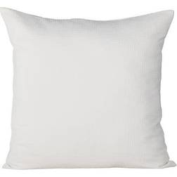 Venture Home Celine Cushion Cover Poly Waffle Pudebetræk Hvid (50x50cm)