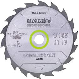 Metabo 628294000 Sågklinga 165x20 mm, 48T