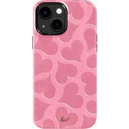 Laut MOTIF iPhone 14 6.1" cover Lyserød (Heart)