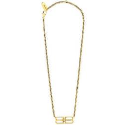 Balenciaga Bb Icon Necklace - Gold