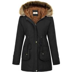 Grace Karin Women's Military Anoraks Hooded Jacket