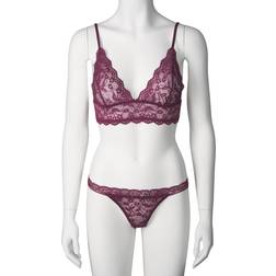 Nortie Bay Leaf BH Och String Set
