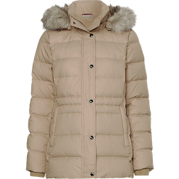 Tommy Hilfiger Faux Fur Hood Down Filled Jacket