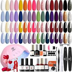 Modelones Gel Nail Polish Kit With UV Light