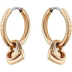 HUGO BOSS Soulemate Collection Hoops - Rose Gold