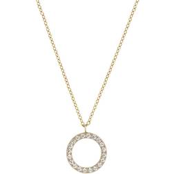 Edblad Glow Necklace - Gold/Transparent