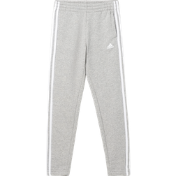 Adidas Essentials 3-Stripes Fleece Joggers - Grigio