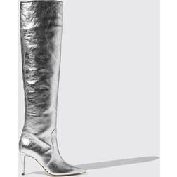 Scarosso Carra Silver Frau Boots - Silber