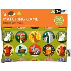 Chronicle Books Petit Collage Forest Animals Matching Game