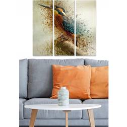 Abstract 3-Pack Flerfärgad 20X50 Tavla