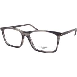 Saint Laurent Briller Mænd Grå 57mm