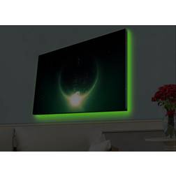 Väggdekor LED-belysning Canvas Målning Tavla