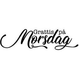 EZ-Monterad Stämpel Grattis på Morsdag 66 x 25 mm