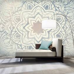 Artgeist Papier peint XXL Winter Mandala-Taille L 500 x H 280 cm