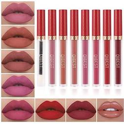 QiBest Matte Liquid Lipstick 8-pack