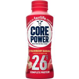 Power Protein Shake with 26g Protein fairlife Milk Strawberry Banana