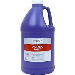 Handy Art Acrylic Paint Half Gallon, Violet (RPC102075) Purple