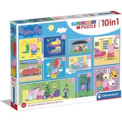 Clementoni Peppa Pig 10 Puzzles 330 Pieces