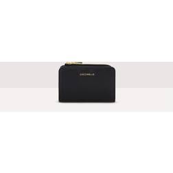 Coccinelle Metallic Soft Wallet Woman Black