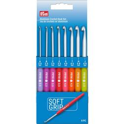 Prym Soft Grip Crochet Hook Set 8pc