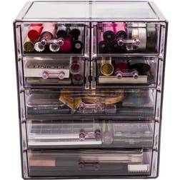 Sorbus Makeup And Jewelry Storage Case Display