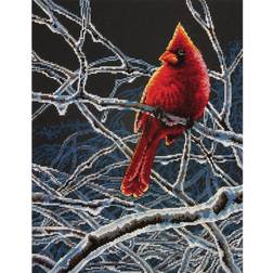 Dimensions Counted Cross Stitch Kit Ice Cardinal