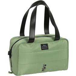 Safta School Toilet Bag Minnie Mouse Mint shadow Military green (31 x 14 x 19 cm)