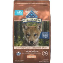 Buffalo Wilderness 28 lb Chicken High Protein Large Breed Puppy Dry Dog Food plus Wholesome