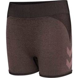 Hummel Spin Seamless Korte Træningstights Børn Bordeaux