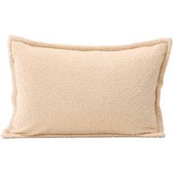 Venture Home Tuva Cushion Cover Teddy fur Pudebetræk Hvid